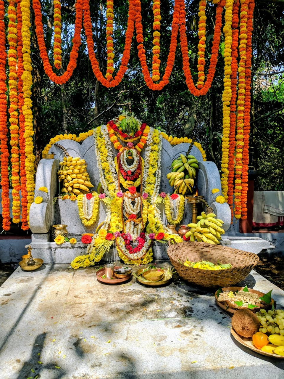 Traditional Kerala pooja