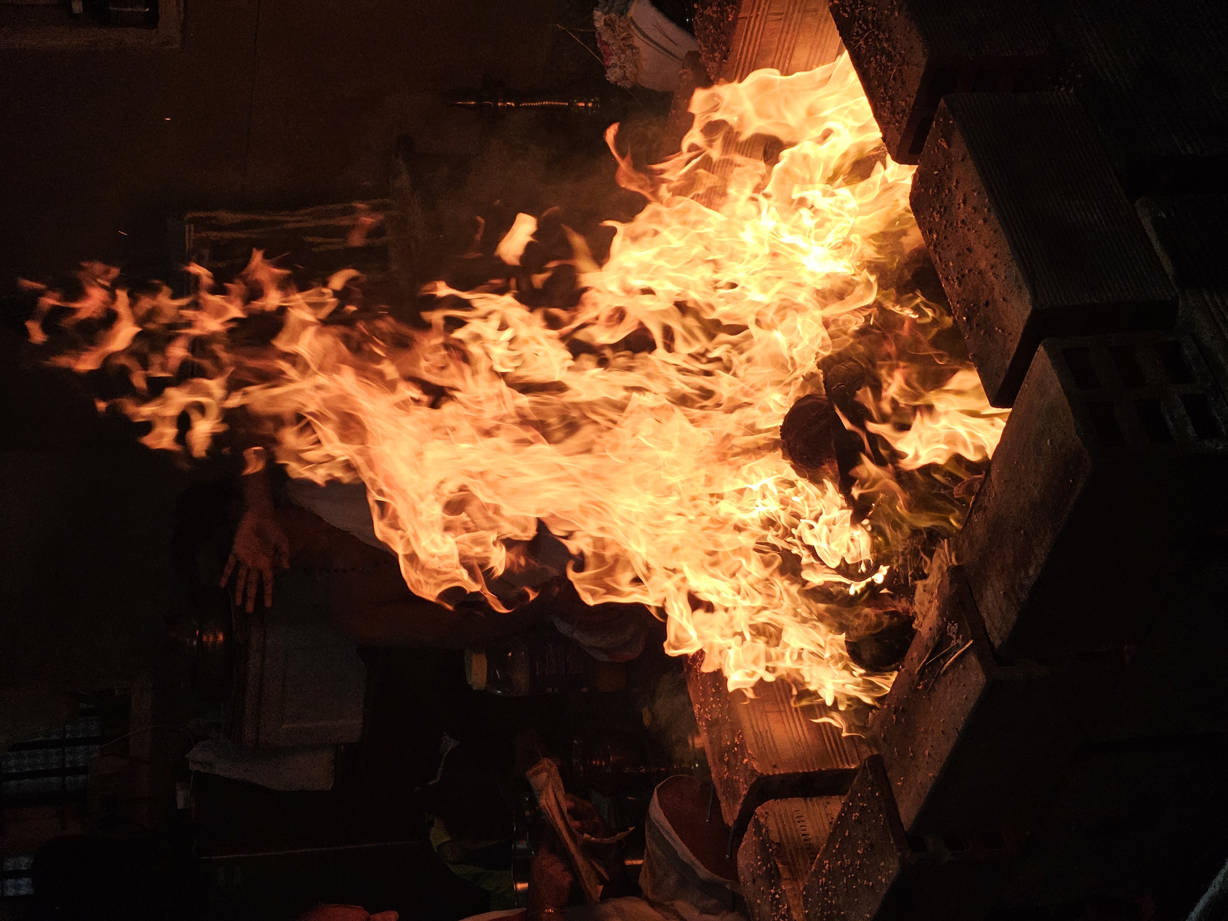 Traditional deepam ceremony